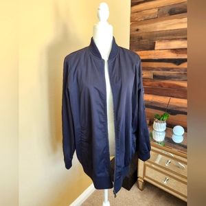Bernardo long bomber jacket size L